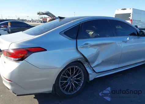 2019 Genesis G80 3.8 из США, поврежденный, VIN KMTFN4JE4KU326605